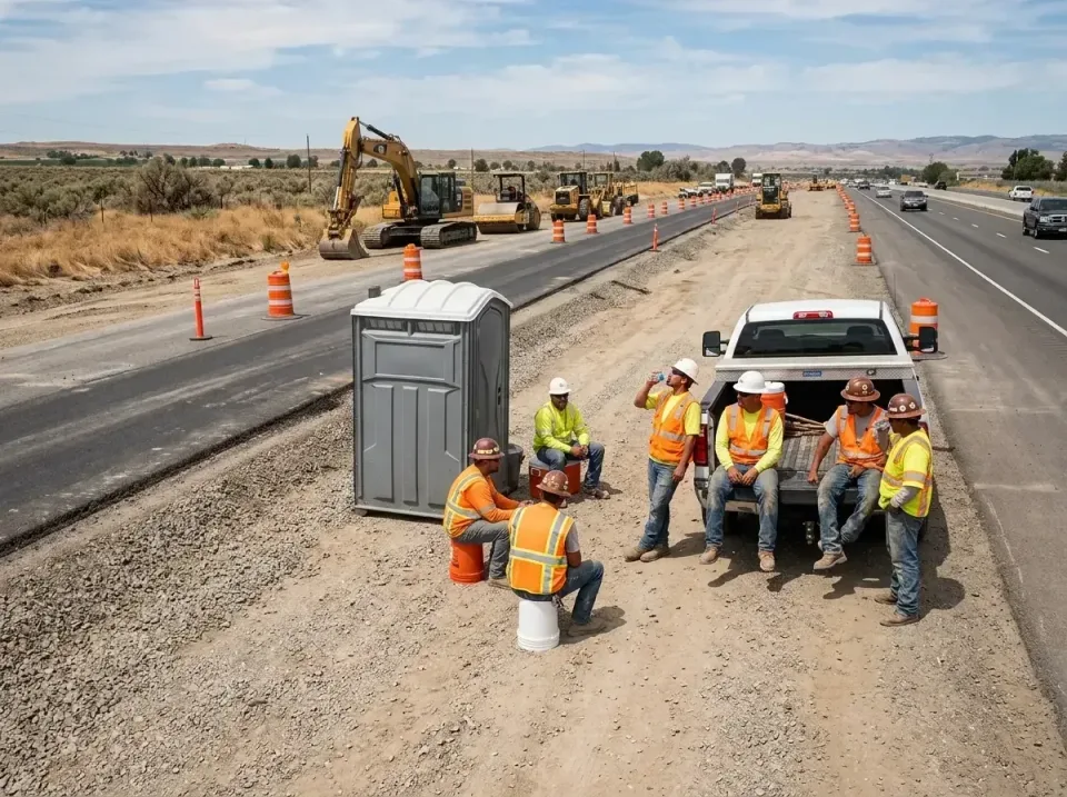 highway-road-construction-crew-007 — frequently asked questions, Porta Potty and Restroom Rentals in San Bernardino, CA